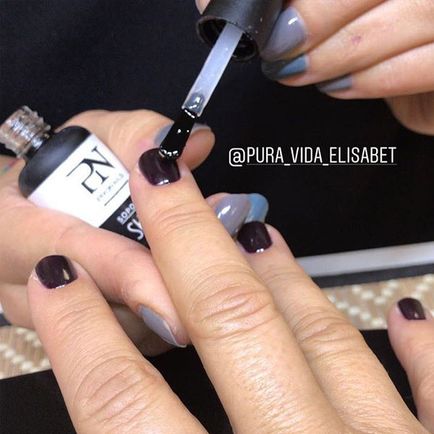 Pura Vida Peluqueria Elisabet Iglesias uñas negras